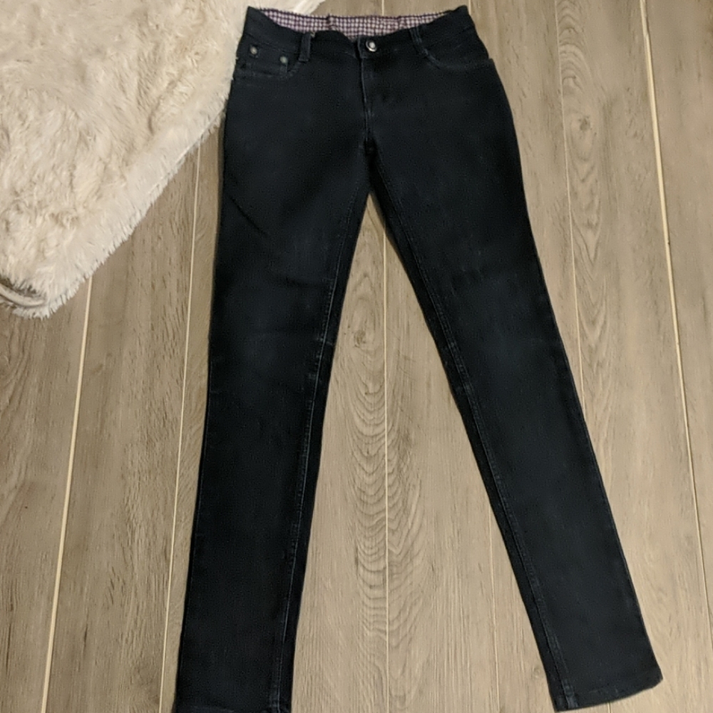 4for$25 Diesel Dark Jeans Plaid Purple Design